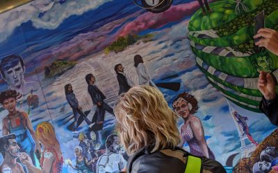 A mural to test the biggest Beatles fans’ knowledge