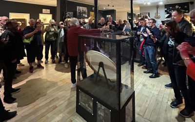 The Beatles first logo revealed at the Liverpool Beatles Museum